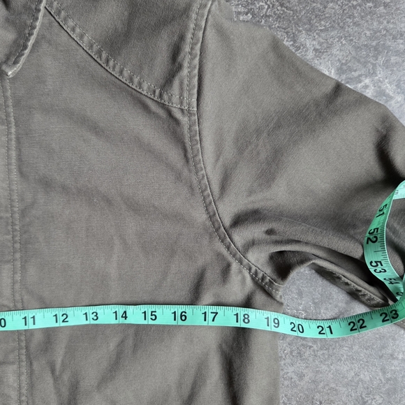 TNA Oversided Jasper Field Utility Barn Chore Relaxed Jacket Olive Aritzia XXS - Picture 10 of 16